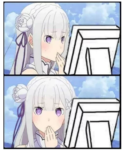 😕 Стикер «ReZero 4 Yalda» для Telegram