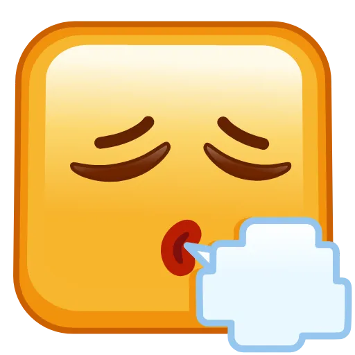 😮‍💨 Эмодзи «Rhymes TG» для Telegram