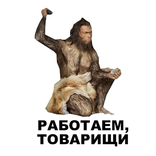 🔨 Стикер «Среда обитания» для Telegram
