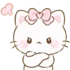 🎀 Эмодзи «Ribonya cat» для Telegram