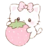 🎀 Эмодзи «Ribonya cat» для Telegram