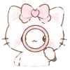 🎀 Эмодзи «Ribonya cat» для Telegram