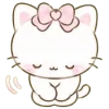 🎀 Эмодзи «Ribonya cat» для Telegram