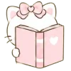 🎀 Эмодзи «Ribonya cat» для Telegram
