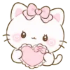 Стикерпак Ribonya cat для Telegram