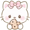🎀 Эмодзи «Ribonya cat» для Telegram