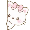 🎀 Эмодзи «Ribonya cat» для Telegram