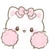 🎀 Эмодзи «Ribonya cat» для Telegram