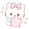 🎀 Эмодзи «Ribonya cat» для Telegram