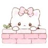 🎀 Эмодзи «Ribonya cat» для Telegram