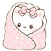 🎀 Эмодзи «Ribonya cat» для Telegram