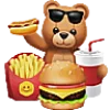 🍔 Эмодзи «Cute random» для Telegram