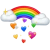 🌈 Эмодзи «Cute random» для Telegram