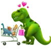 🦖 Эмодзи «Cute random» для Telegram