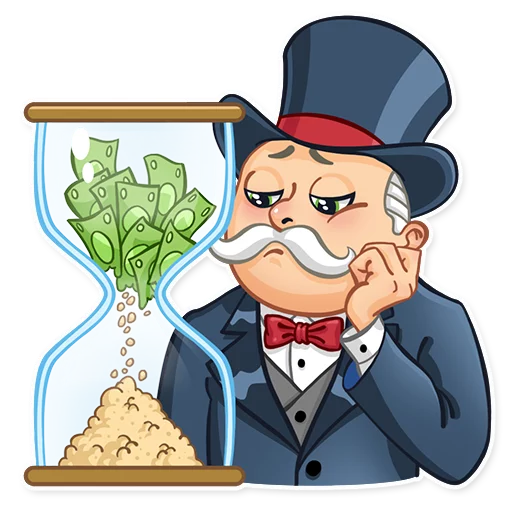 💸 Стикер «Monopoly» для Telegram