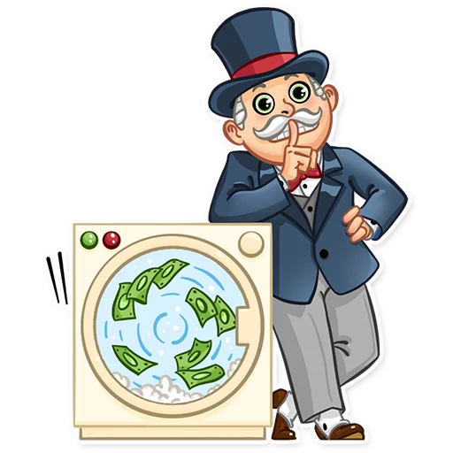🤐 Стикер «Monopoly» для Telegram