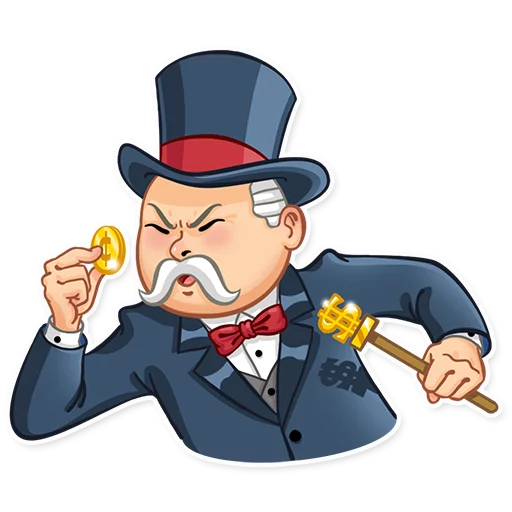 😣 Стикер «Monopoly» для Telegram