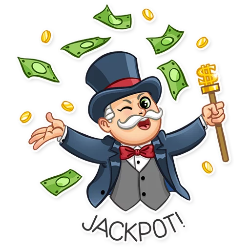 🎉 Стикер «Monopoly» для Telegram