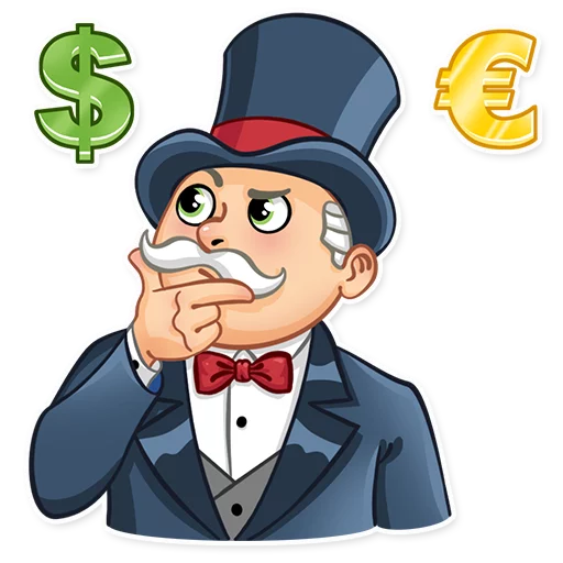 🤔 Стикер «Monopoly» для Telegram