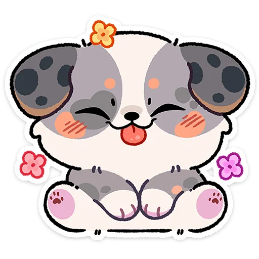 🐶 Стикер «Ричи» для Telegram