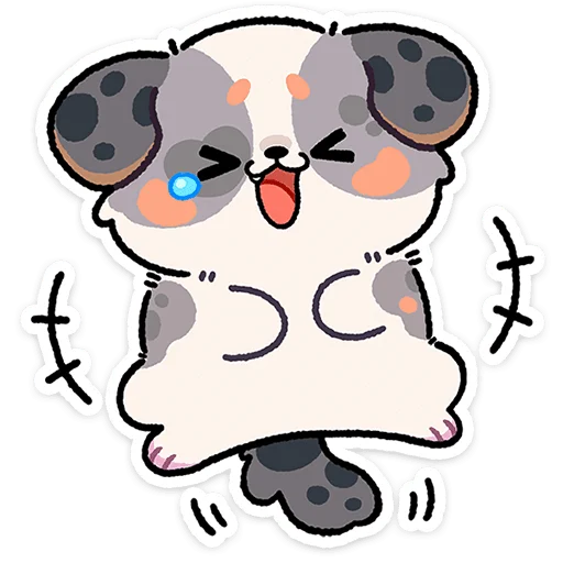 🐶 Стикер «Ричи» для Telegram