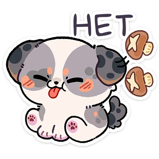 🐶 Стикер «Ричи» для Telegram