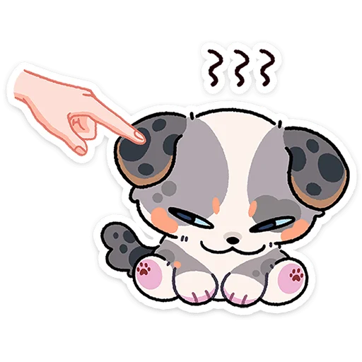 🐶 Стикер «Ричи» для Telegram