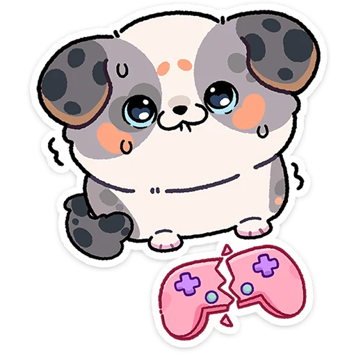 🐶 Стикер «Ричи» для Telegram