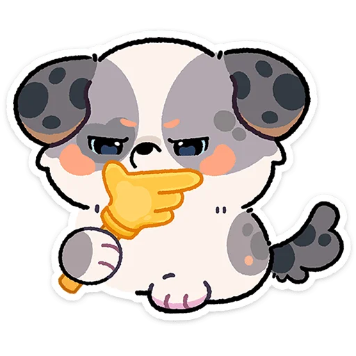 🐶 Стикер «Ричи» для Telegram