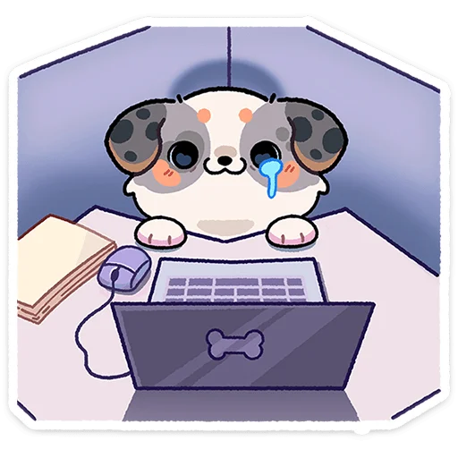 🐶 Стикер «Ричи» для Telegram