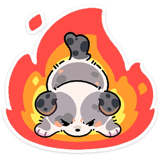 🐶 Стикер «Ричи» для Telegram