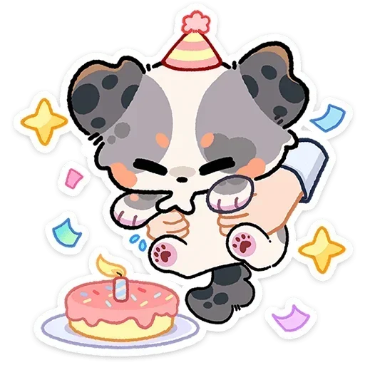 🎂 Стикер «Ричи» для Telegram