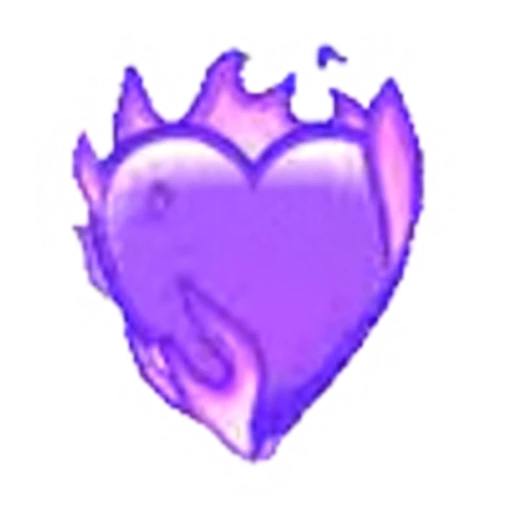 ❤️‍🔥 Эмодзи «Rich Lilac» для Telegram