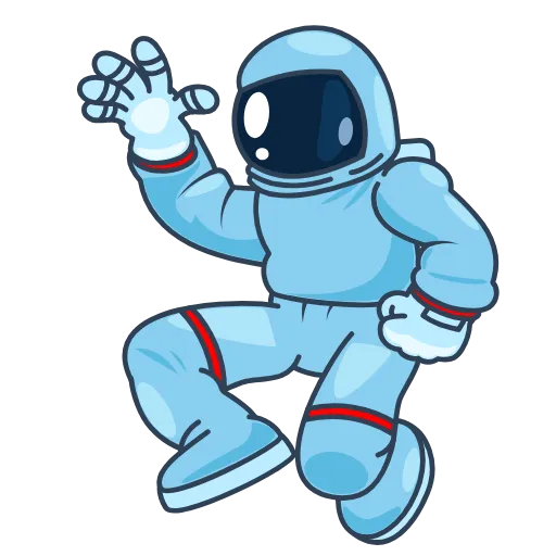 Стикерпак SpaceMan для Telegram