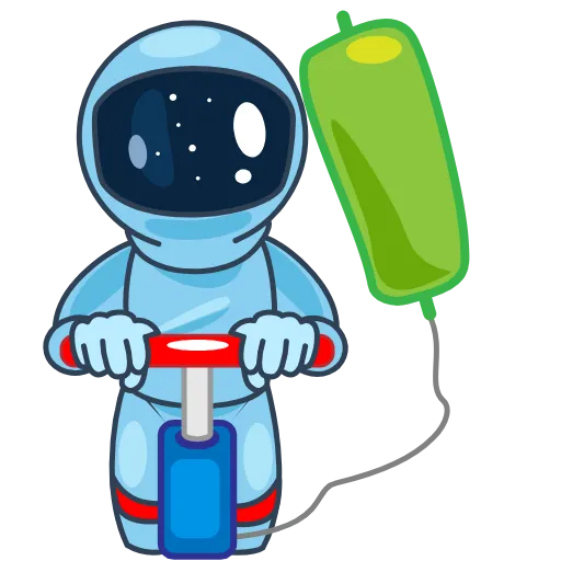 🚀 Стикер «SpaceMan» для Telegram