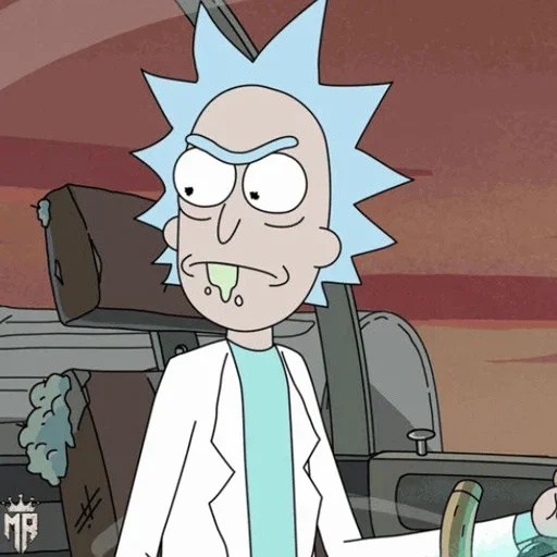 😠 Стикер «Rick and Morty» для Telegram
