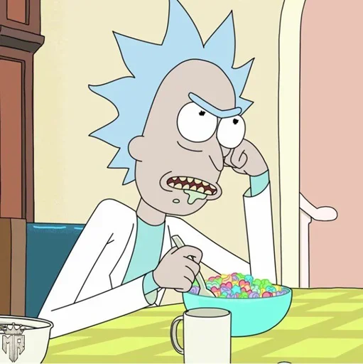 🥘 Стикер «Rick and Morty» для Telegram