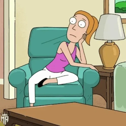 🙋‍♀️ Стикер «Rick and Morty» для Telegram