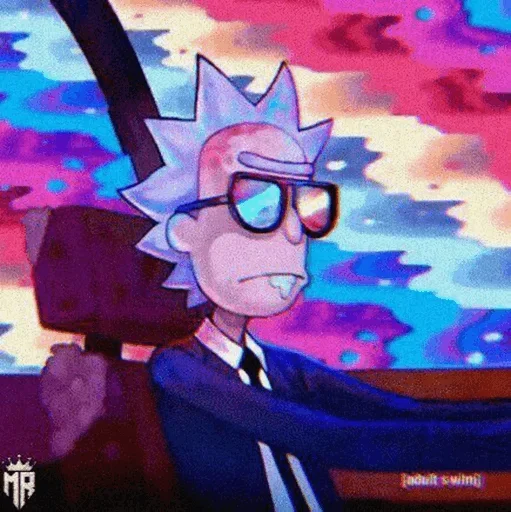 😎 Стикер «Rick and Morty» для Telegram
