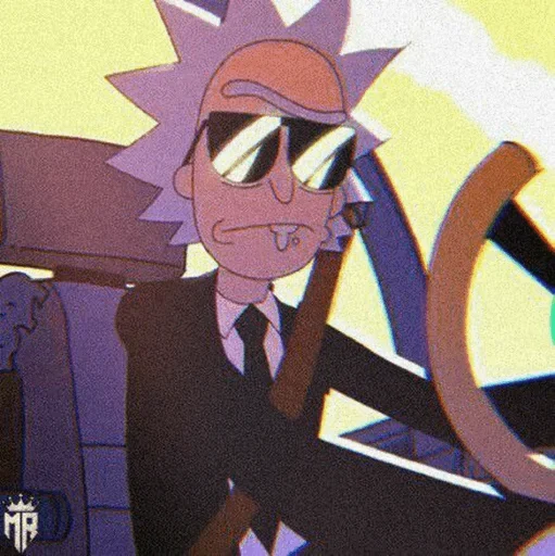 🧐 Стикер «Rick and Morty» для Telegram