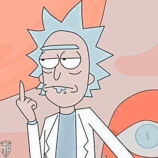 🧪 Стикер «Rick and Morty» для Telegram