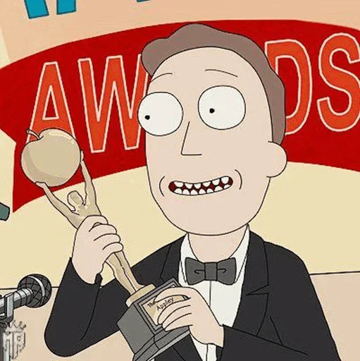 🏆 Стикер «Rick and Morty» для Telegram