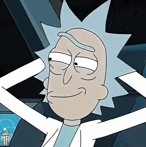 😎 Стикер «Rick and Morty» для Telegram