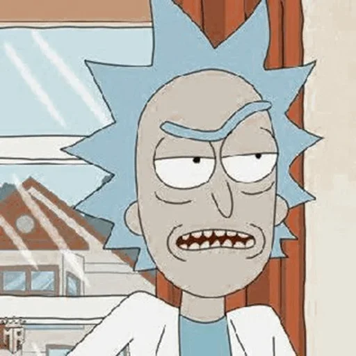 🤨 Стикер «Rick and Morty» для Telegram