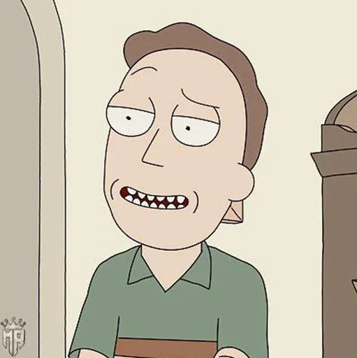 😊 Стикер «Rick and Morty» для Telegram