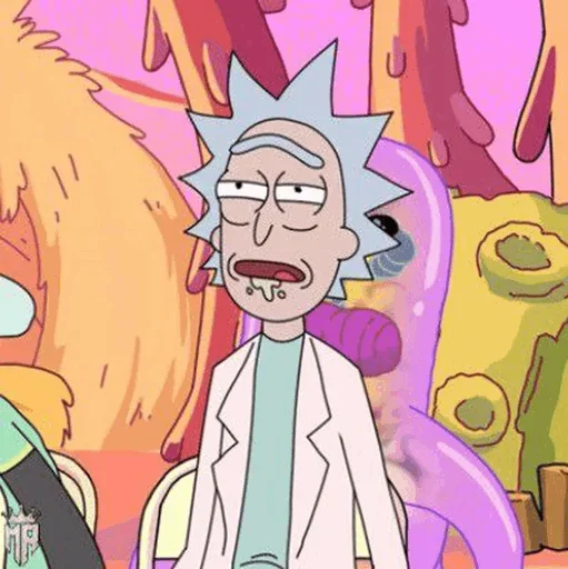 😞 Стикер «Rick and Morty» для Telegram
