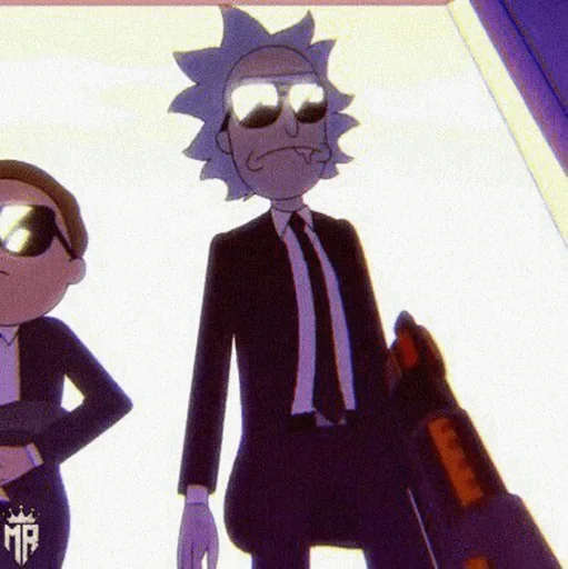 🦾 Стикер «Rick and Morty» для Telegram
