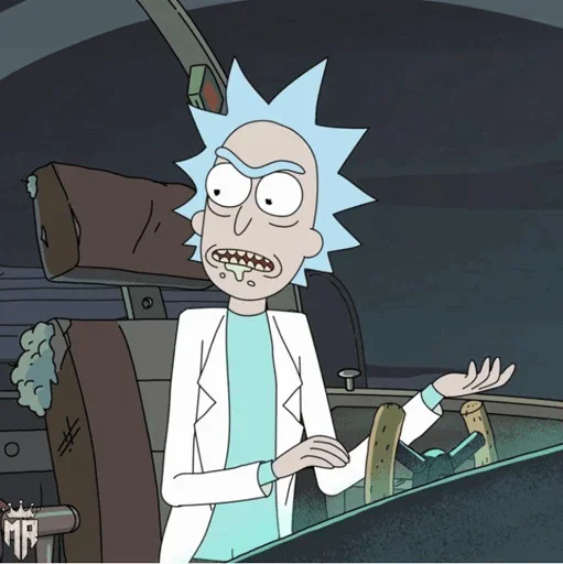🤷 Стикер «Rick and Morty» для Telegram
