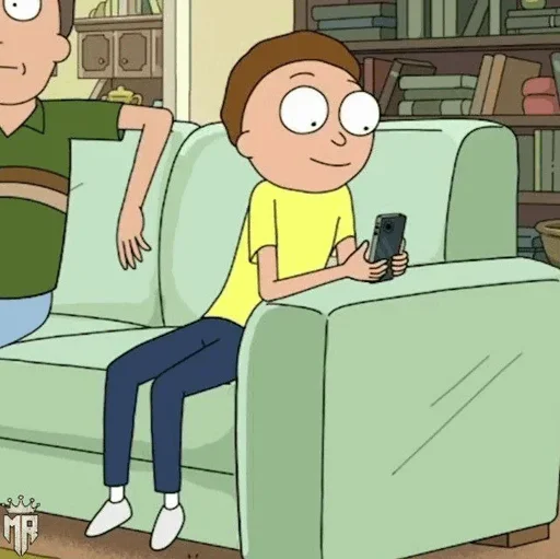 🙄 Стикер «Rick and Morty» для Telegram