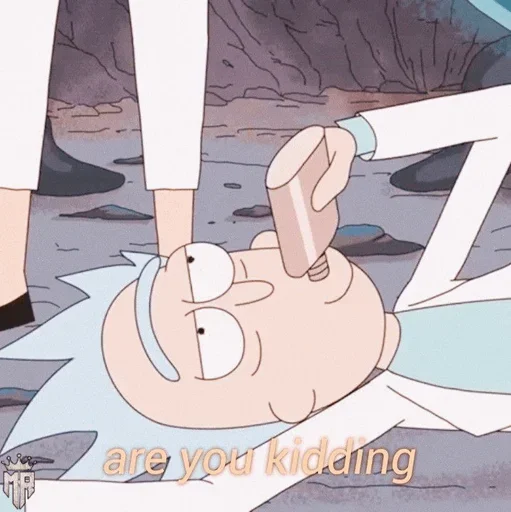 🍾 Стикер «Rick and Morty» для Telegram